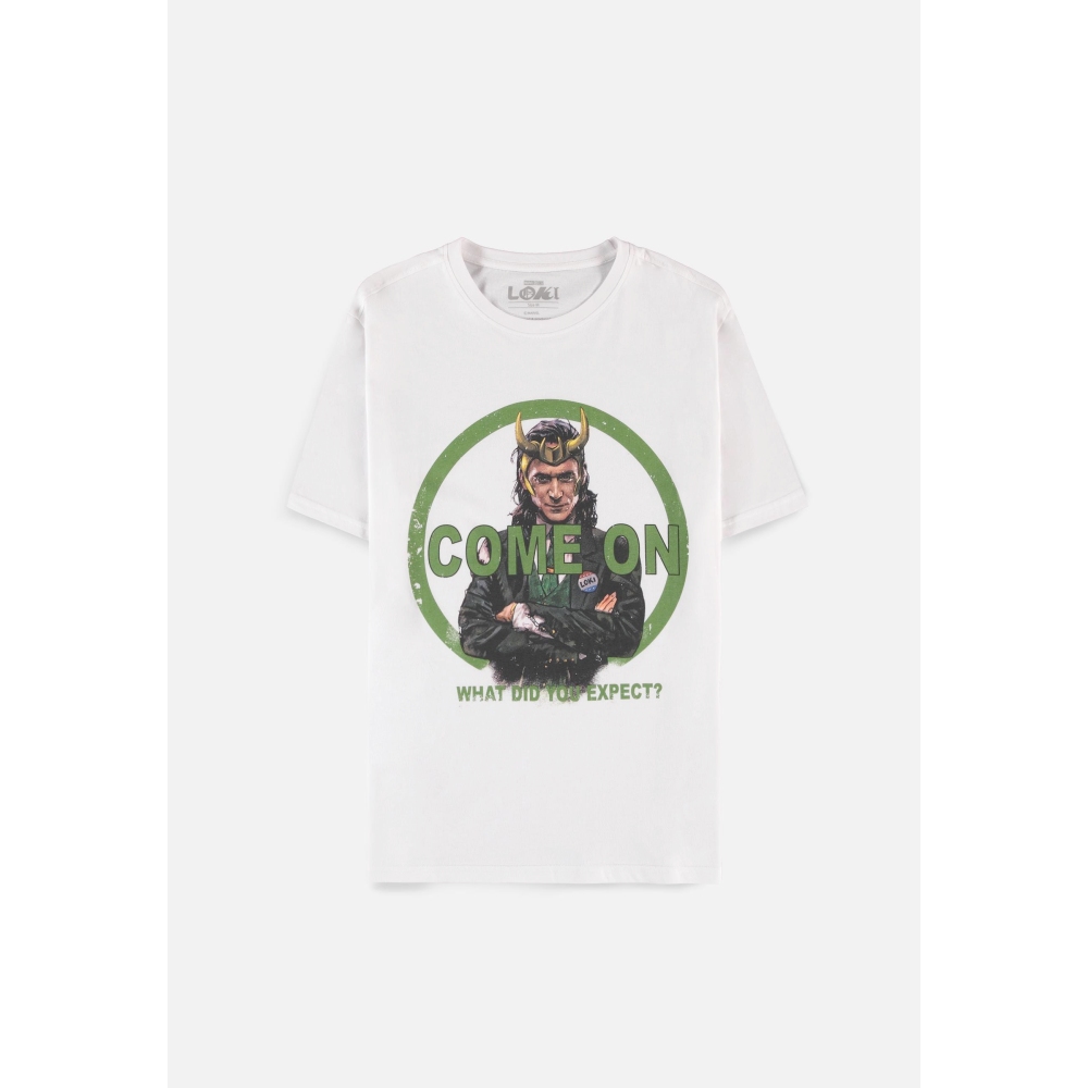 Marvel Loki - What Did You Expect T-shirt Homme - Blanc